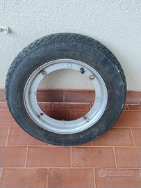 Ruota di scorta con supporto per vespa 50 special