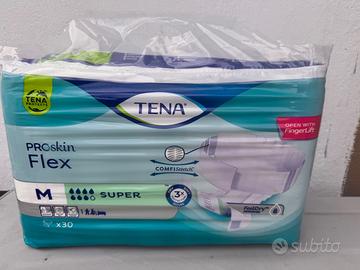Pannoloni Tena/ pro skin Flex super tg.M 30 pezzi