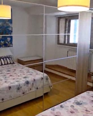 Armadio pax ikea ante a specchio