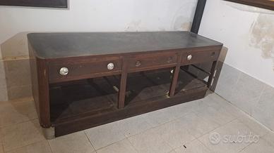 banconi  ex negozio tessuti