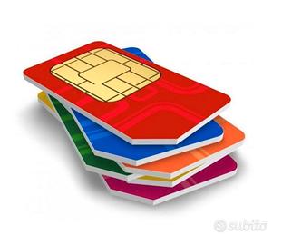 Sim top number 330 ex etacs sei cifre