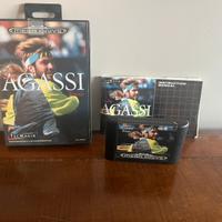 Agassi tennis sega mega drive