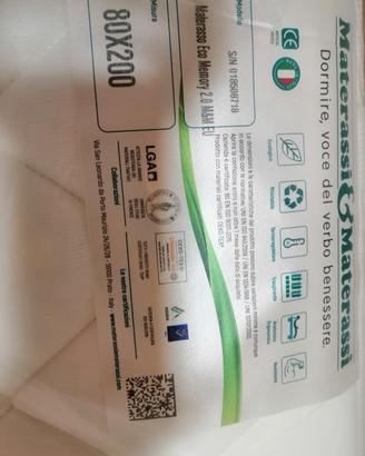 materasso singolo x 200