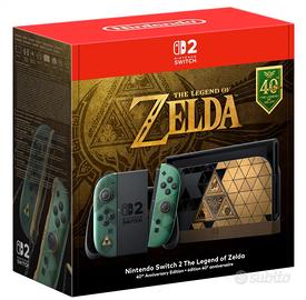 Nintendo Switch 2 - The Legend Of Zelda 40th Anniv