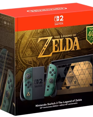 Nintendo Switch 2 - The Legend Of Zelda 40th Anniv