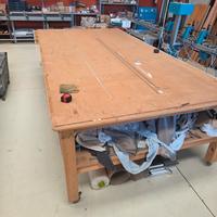 Banco da lavoro in legno 185x360