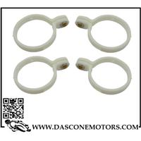 4 Fascette Supporto parafango Ducati Monster 400 6