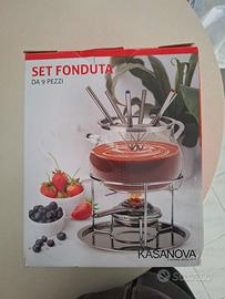 set fonduta 9 pezzi