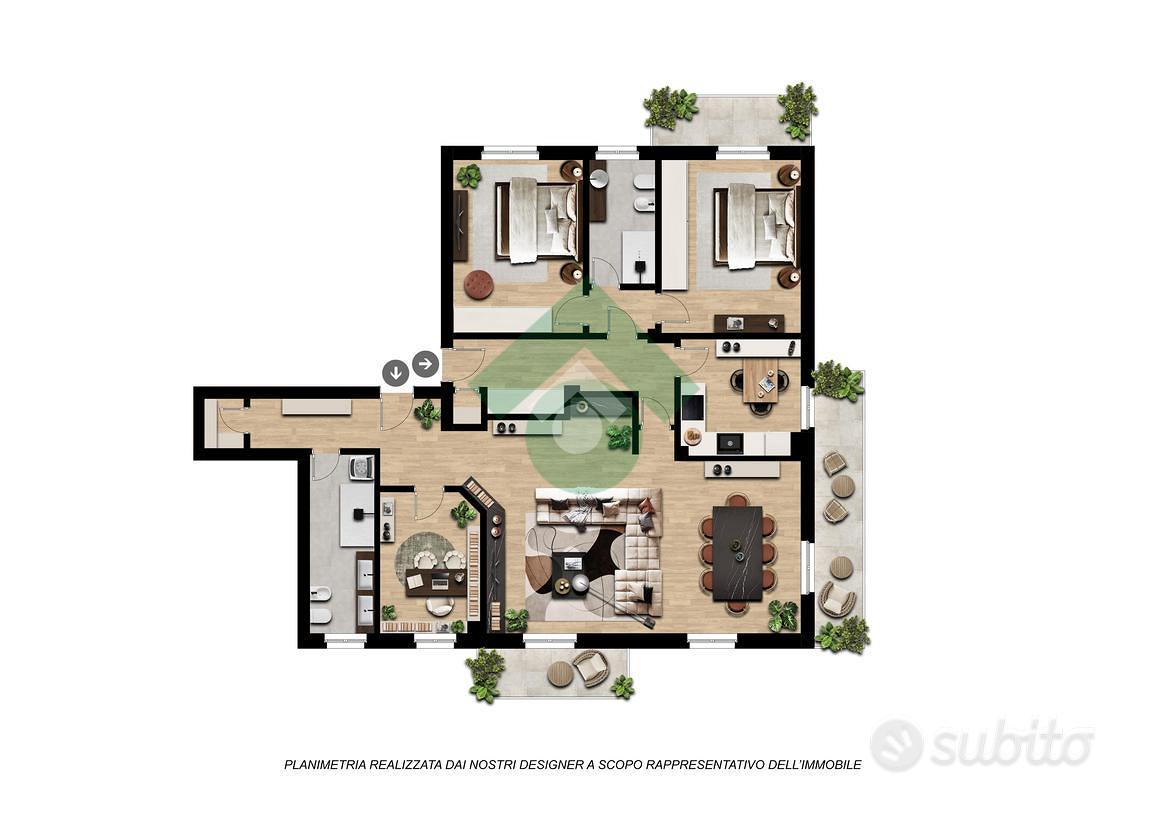 Appartamento – Castello di Brianza, Moiacchina - Vista 3