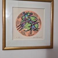 Litografia di Umberto Mastroianni 