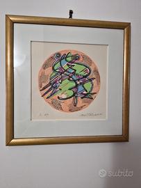 Litografia di Umberto Mastroianni 