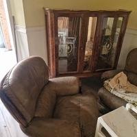 vetrina e buffet chippendale 