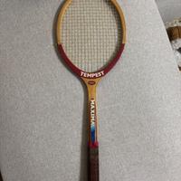 Racchetta da tennis vintage MAXIMA TEMPEST legno