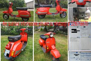 Vespa P 125 ETS maggio 1985 targa Milano in regola