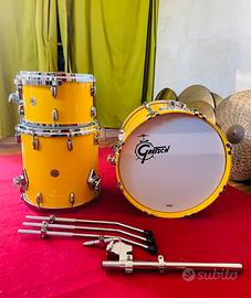 Batteria Gretsch USA CUSTOM SOLID YELLOW GLOSS
