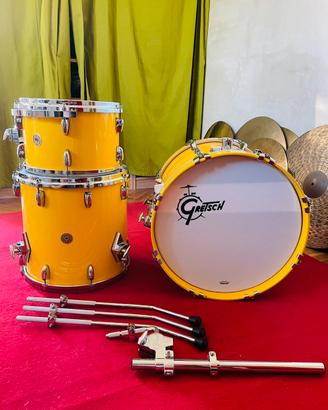 Batteria Gretsch USA CUSTOM SOLID YELLOW GLOSS