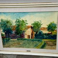 Quadro Autore Nino Vitali noto Pittore futurista