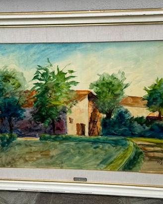 Quadro Autore Nino Vitali noto Pittore futurista