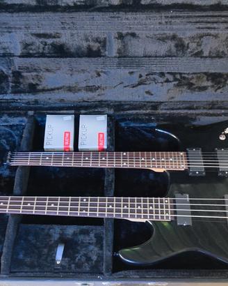 Chitarra/basso tipo Steinberger