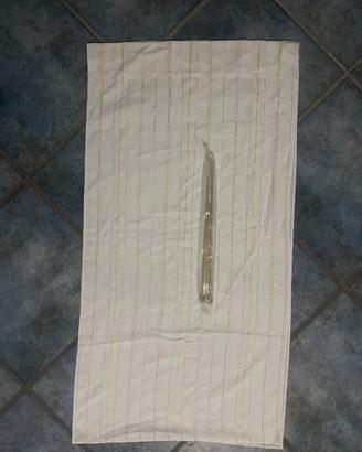 Tendaggio 220x60 con bacchette metallo – 2 pannell