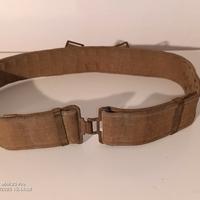 Cintura militare italiana vintage, anni '60-'70.