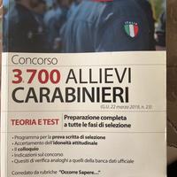 Libro per concorso allievi carabinieri
