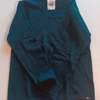 Maglione blu  con scollo a v bambino Zara 9-10 aa
