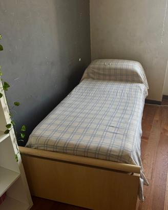 LETTO SINGOLO CON LETTO SOTTO SCORREVOLE
