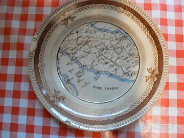 Piatto ceramica SCR Richard Ginori 1894