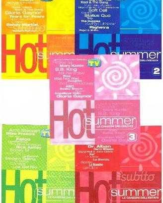 Collezione in CD di Hot Summer 2000