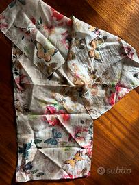 Foulard 150 per 25 farfalle seta