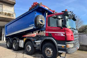 SCANIA R420 RIBALTABILE 8X4 posteriore Andreoli