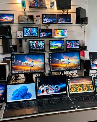 Portatili/notebook hp dell lenovo ricondizionati