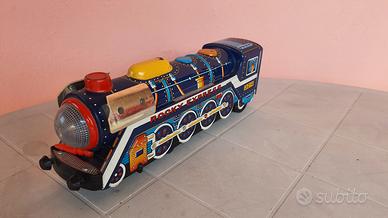 Trenino elettrico in metallo