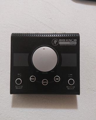 mackie big knob - studio monitor switch passivo