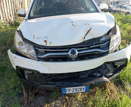 Korando 2.0 gpl incidentata