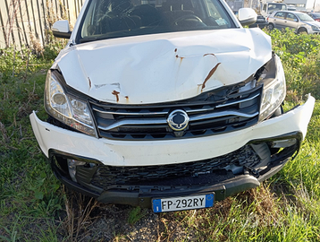 Korando 2.0 gpl incidentata