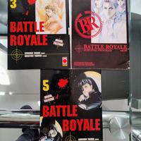 Fumetti Battle Royale volumi 3, 4, 5 