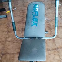 cyclette e panca addominali 