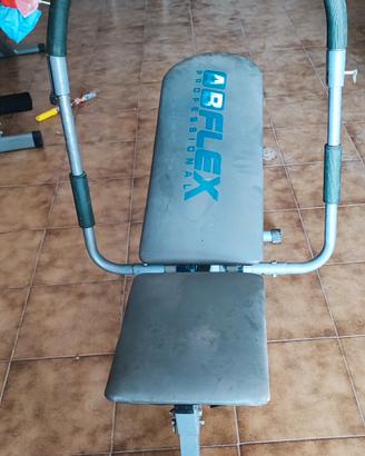 cyclette e panca addominali 