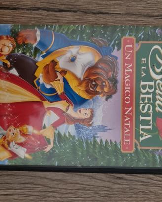 VHS originale de Walt Disney La Bella e La Bestia 
