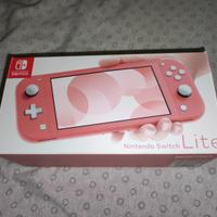 Nintendo Switch Lite Corallo NUOVA 256gb accessori