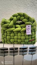  borsa Chunky verde