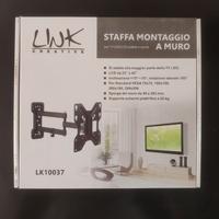 Staffa a muro Link creative per TV da 23'' a 42''