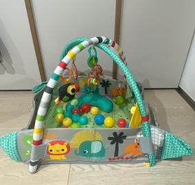 Palestrina con arco, palline, luci e suoni