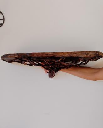 Mensola a parete in legno 