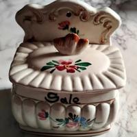 Contenitore Sale Ceramica
Vintage Fiori