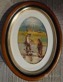 Piccolo quadro ovale