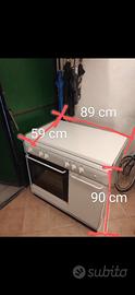 Cucina a gas INDESIT