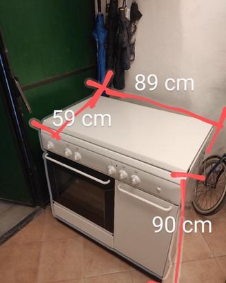 Cucina a gas INDESIT